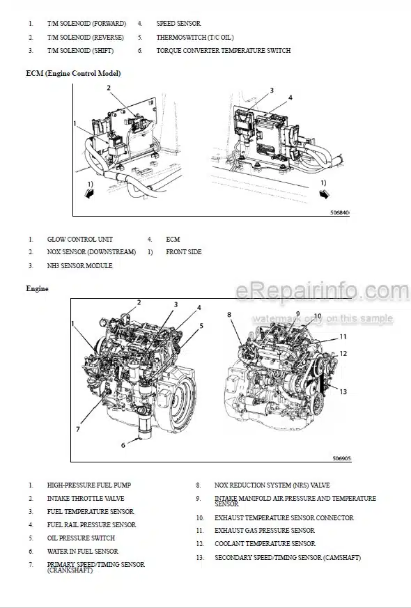Photo 5 - Mitsubishi FG20N FG20HN FG25N FG25HN FG30N FG35N FD20N FD25N FD30N FD35N Service Manual Supplement Wet Brake System For Forklift 99719-5W110