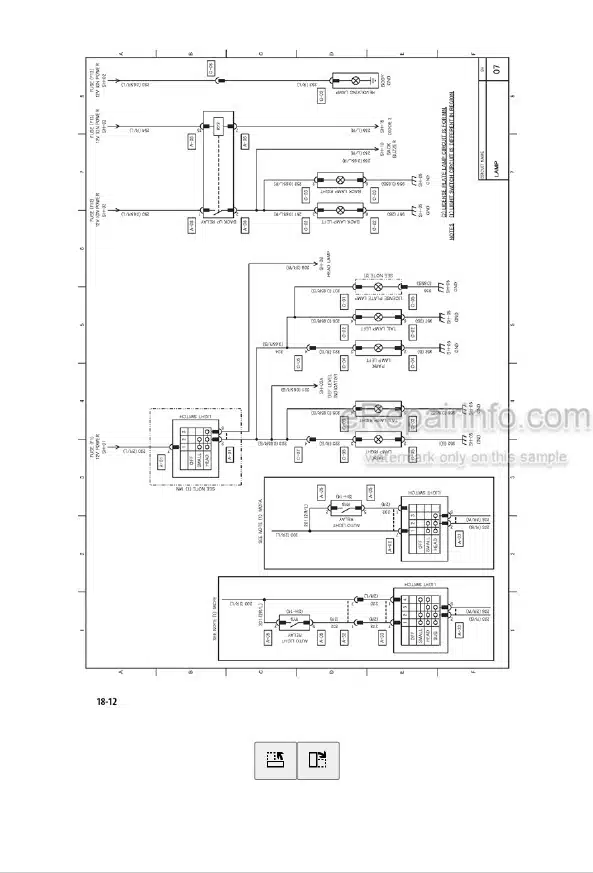 Photo 5 - Mitsubishi FD70N1 Service Manual Forklift Chassis And Mast 99709-70100