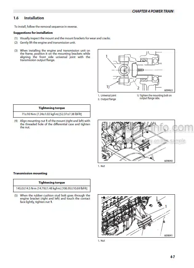 Photo 6 - Mitsubishi 4G33 4G52 4G54 Service Manual Engine 99719-41111