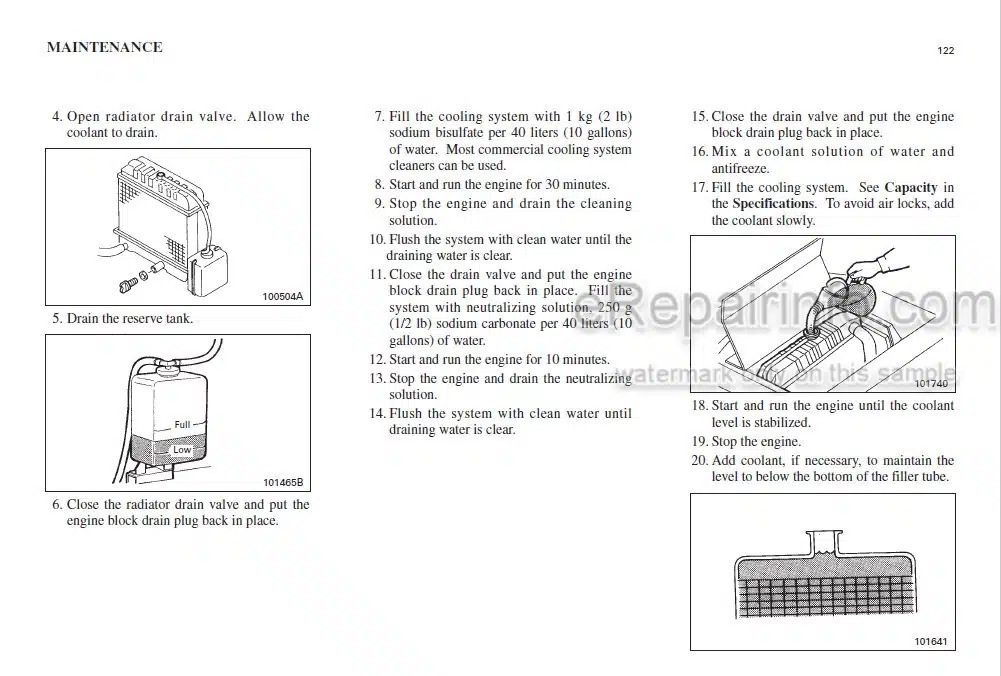 Photo 1 - Mitsubishi FD80 FD90 Operation And Maintenance Manual Forklift 99700-79120