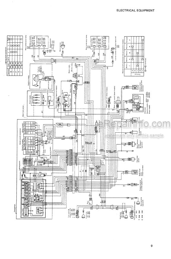 Photo 3 - Mitsubishi FG10 FG14 FG15 FG18 FG20 FG25 FG30 FG35A FD10 FD14 FD15 FD18 FD20 FD25 FD30 FD35A Service Manual Forklift 99719-01170A