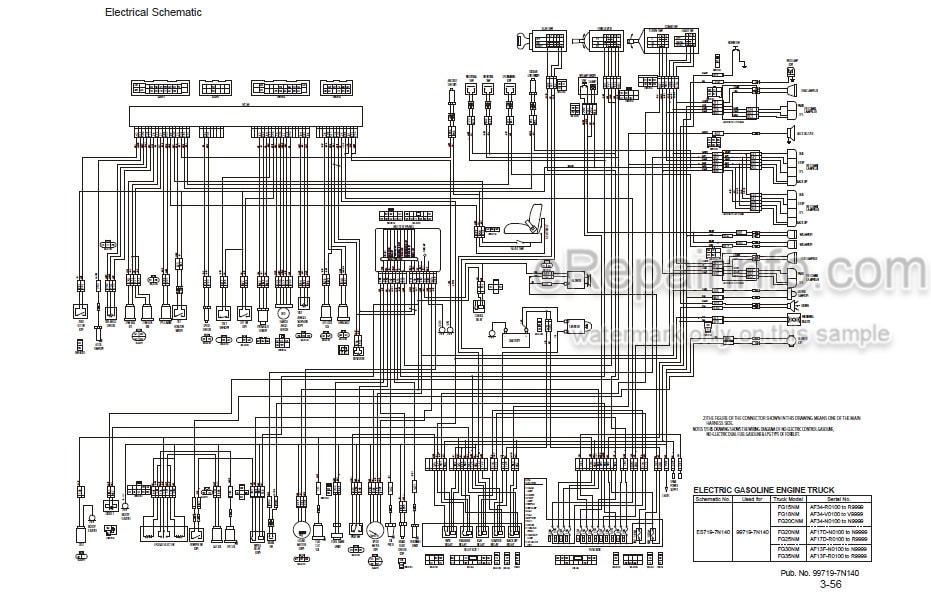 Photo 4 - Mitsubishi FG15NM FG18NM FG20CNM FG20NM FG25NM FG30NM FG35NM Service Manual Forklift