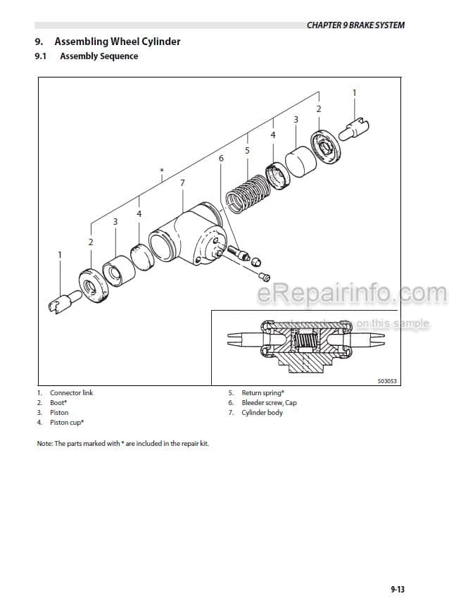 Photo 5 - Mitsubishi FG15NM FG18NM FG20CNM FG20NM FG25NM FG30NM FG35NM Service Manual Forklift