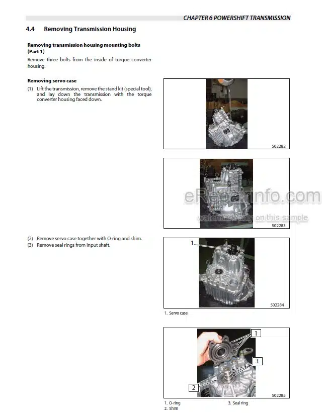 Photo 7 - Mitsubishi FG35 FG40 FG45 FG50 FD35 FD40 FD45 FD50 Operation And Maintenance Manual Forklift 99730-78100