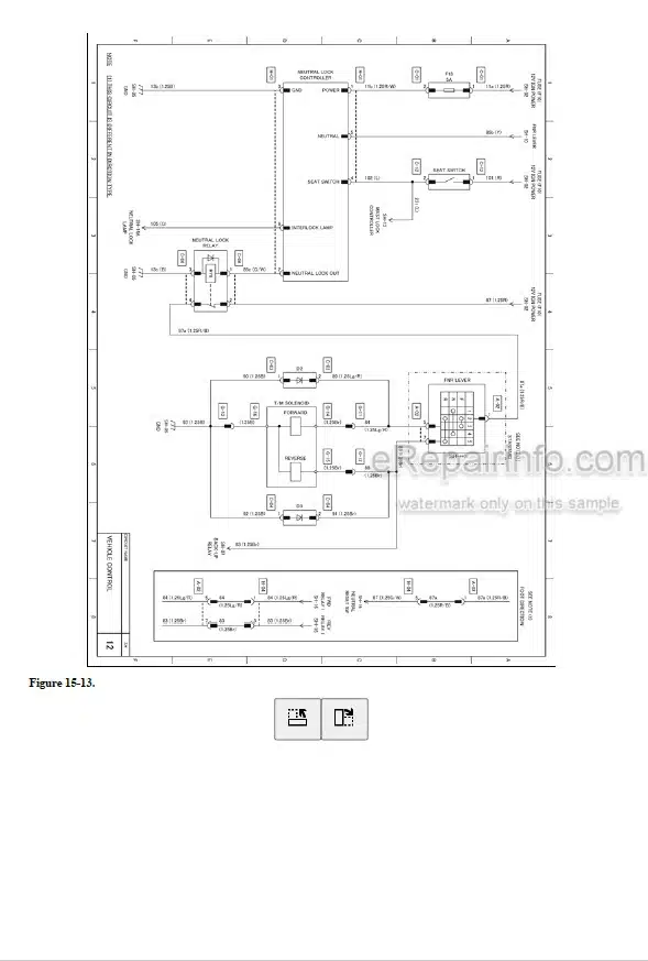 Photo 5 - Mitsubishi FGC35K FGC40K FGC40K STC FGC45K C FGC45K STC FGC55K FGC55K STC FGC60K FGC70K FGC70K STC Service Manual Forklift 99739-72110