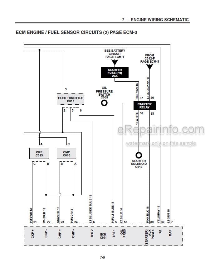Photo 5 - Mitsubishi GM4.3L G6 Service Manual Engine Fuel System Supplement 99789-74221 99789-74122 EN FRA
