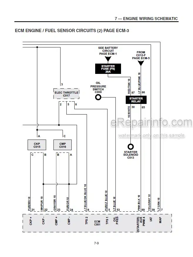 Photo 5 - Mitsubishi GM4.3L G6 Service Manual Engine Fuel System Supplement 99789-74221 99789-74122 EN FRA