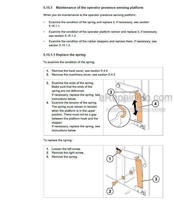 Photo 3 - Mitsubishi OPB20NE OPB20NEP OPB10NEF OPB10NEFP OPB20NEX OPB20NEXP TBR30N Service Manual Lift Truck 624878 ENG FRA DE