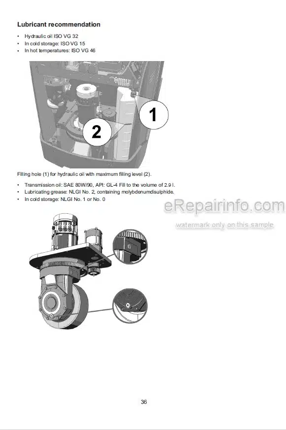 Photo 1 - Mitsubishi OPBH10N OPBH10NH Service Manual High Level Order Picker