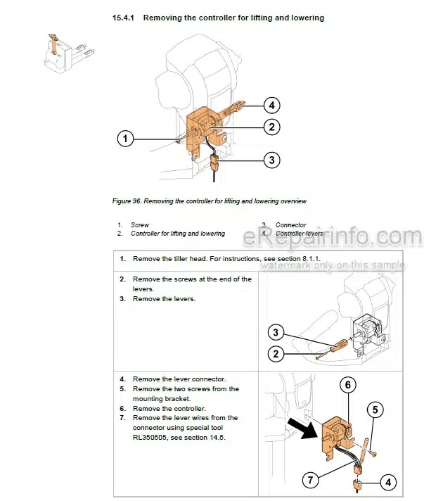 Photo 6 - Mitsubishi PBP18N2R PBP20N2R Service Manual Lift Truck 615026