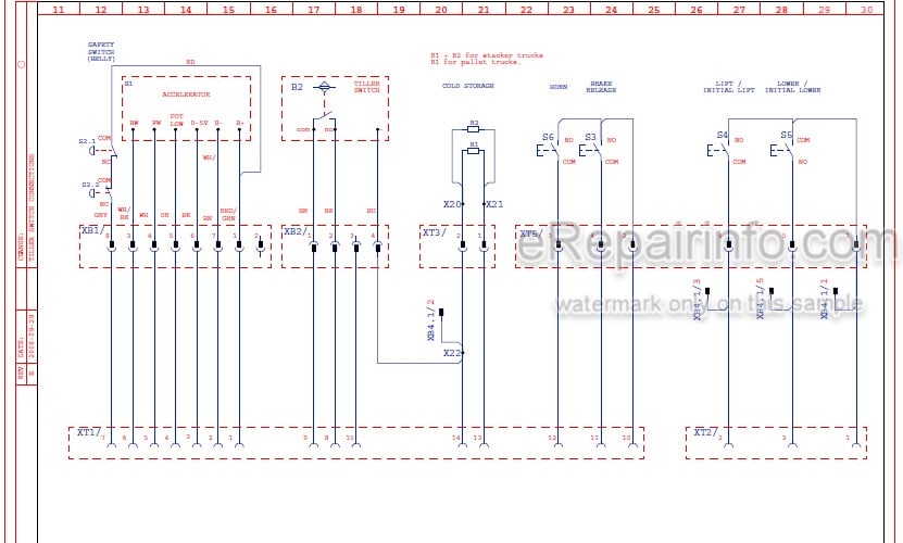 Photo 5 - Mitsubishi PBP16N2 PBP18N2 PBP20N2 PBP20N2E Service Manual Lift Truck 618022