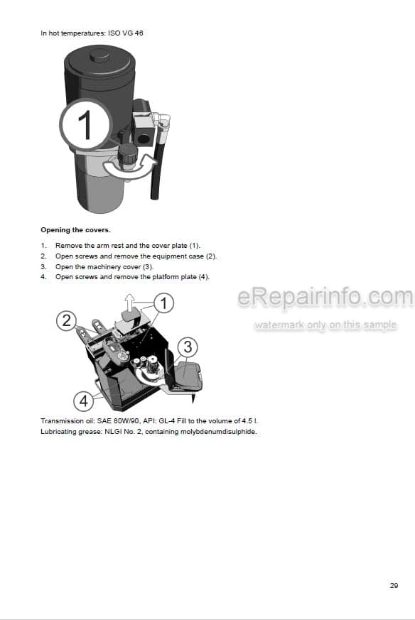 Photo 6 - Mitsubishi FB14-20A FB14-20AC FB14-20ANT FB16-20A FB16-20AC FB16-20AN Service Manual Forklift 655382