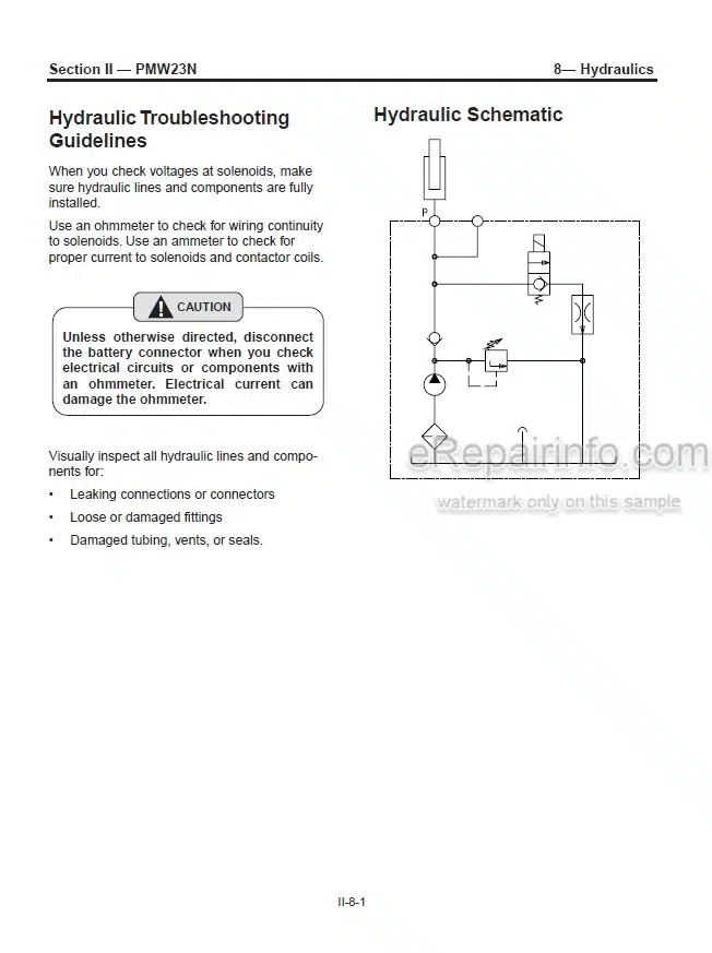 Photo 4 - Mitsubishi PMW23N Operation And Maintenance Manual Pallet Walkie WEBU6630-01