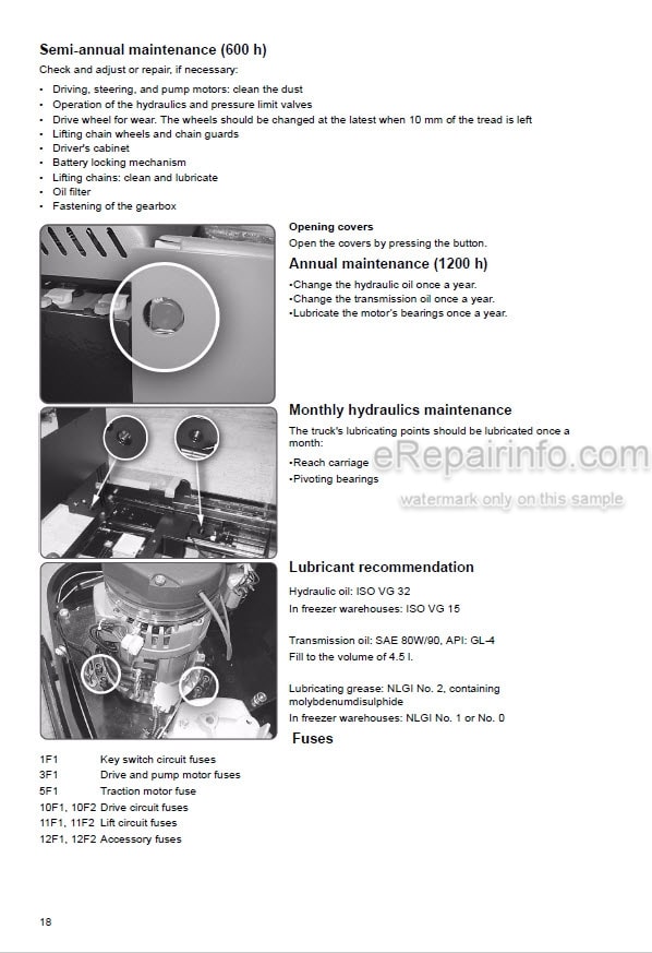 Photo 1 - Mitsubishi RB14K RB14KC RB16KC RB14KE RB14XE RB16K RB16KN RB20K RB25KH Operation And Maintenance Manual Reach Truck