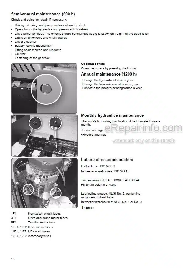 Photo 1 - Mitsubishi RB14K RB14KC RB16KC RB14KE RB14XE RB16K RB16KN RB20K RB25KH Operation And Maintenance Manual Reach Truck