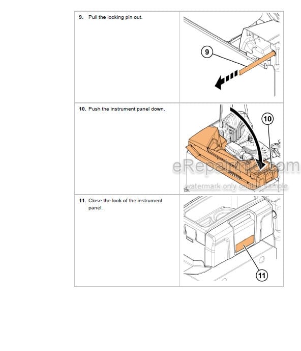 Photo 5 - Mitsubishi RB14N2S RB14N2HS RB16N2S RB16N2HS RB16N2 RB16N2H RB16N2C RB16N2HC RB20N2H RB20N2X RB25N2X Operation And Maintenance Manual Reach Truck 621186