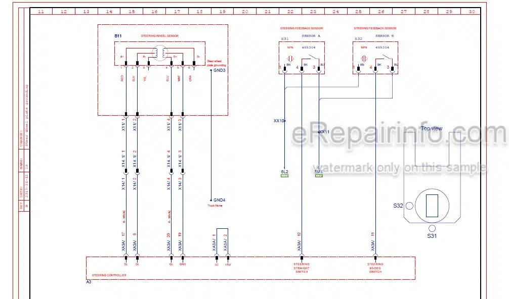 Photo 4 - Mitsubishi RB14N2S RB14N2HS RB16N2S RB16N2HS RB16N2 RB16N2H RB16N2C RB16N2HC RB20N2H RB20N2X RB25N2X Operation And Maintenance Manual Reach Truck 621186