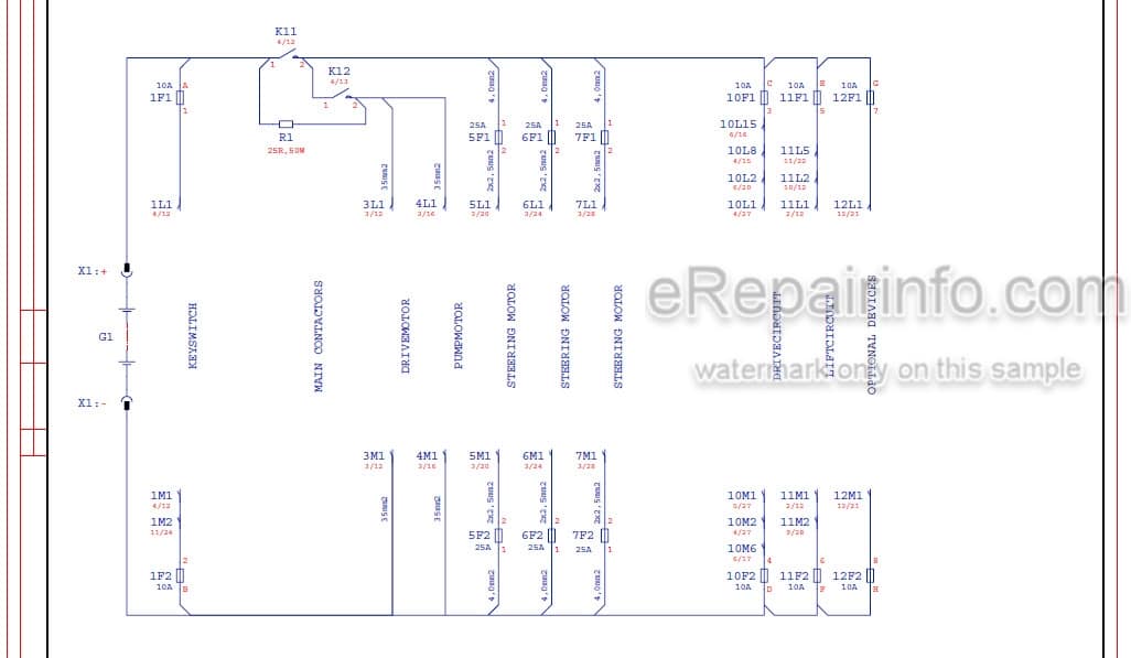 Photo 4 - Mitsubishi RBM20N2 RBM25N2 Service Manual Lift Truck 633560