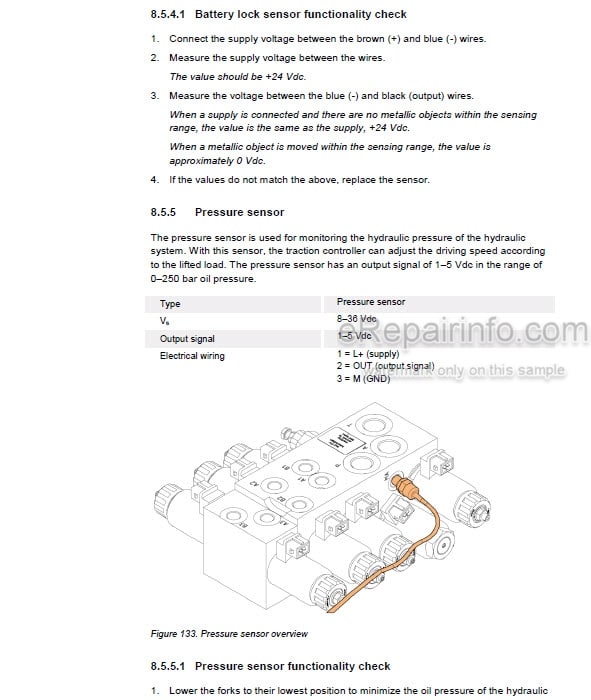 Photo 5 - Mitsubishi RBM20N2 RBM25N2 Service Manual Lift Truck 633560