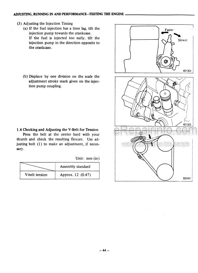 Photo 7 - Mitsubishi S4Q2 Service Manual Diesel Engine For Forklifts 99719-7Q100