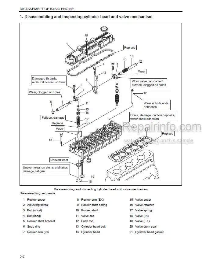 Photo 7 - Mitsubishi OPB12N2F OPB12N2P OPB20N2 OPB20N2P OPB25N2 OPB25N2P Service Manual Lift Truck 639784 EN FRA DE