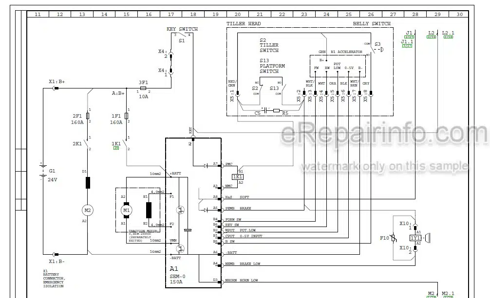 Photo 4 - Mitsubishi SBV12K SBV12KI SBV16K SBV16KI Operation And Maintenance Manual Reach Truck