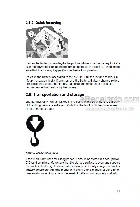 Photo 7 - Mitsubishi Service Manual AC Power Pallet WHSM0002