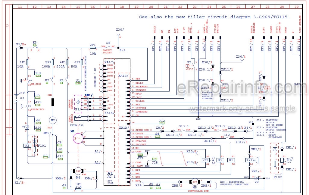 Photo 4 - Mitsubishi Service Manual AC Power Pallet With Platform WHSM0004