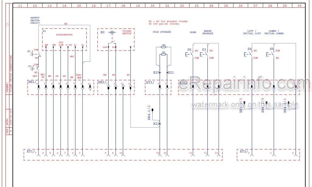 Photo 4 - Mitsubishi SBP10N2 SBP12N2 SBP12N2I SBP14N2 SBP14N2I SBP16N2 SBP16N2I SBP16N2S Service Manual Lift Truck 616840