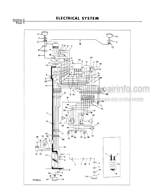 Photo 3 - Komatsu 100C 100E 125C 125E TD7 TD8 Shop Manual Crawler Loader Dozer ISS1543
