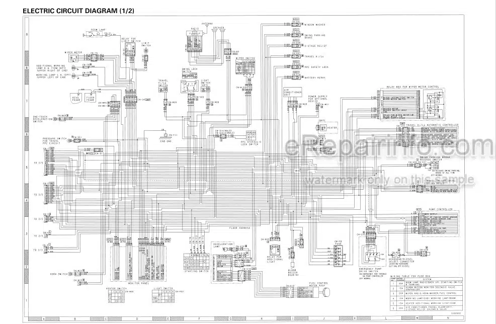 Photo 4 - Komatsu 158US-2 Shop Manual Hydraulic Excavator SEBM026504 SN 10001-
