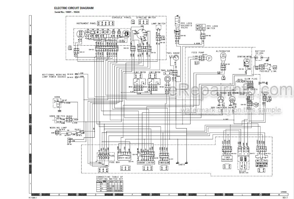 Photo 5 - Komatsu 15MR-1 Shop Manual Mini Excavator SEBM019002 SN 10001-