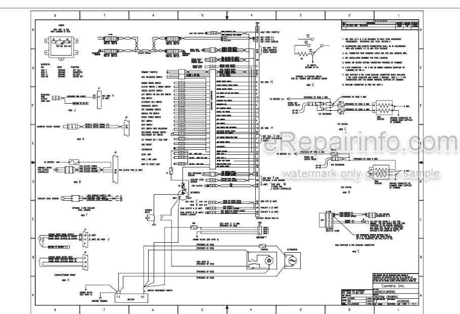 Photo 3 - Komatsu 450FXL-1 Shop Manual Crawler Feller Buncher CEBM023102 SN A10001-