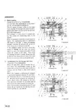 Photo 3 - Komatsu D135A-2 Shop Manual Bulldozer SEBM015A0205 SN 10301-