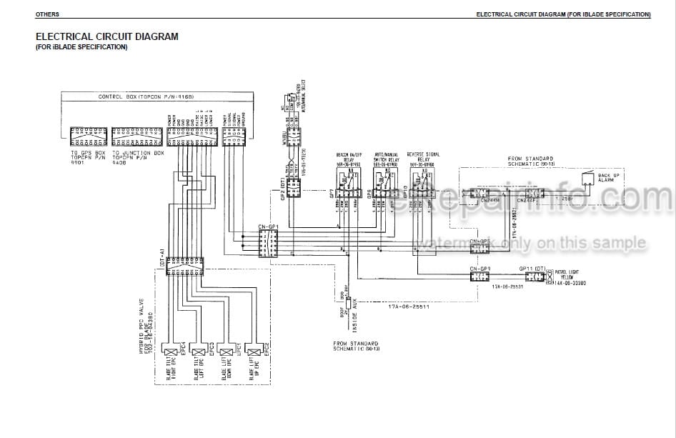 Photo 3 - Komatsu D155AX-5 IBlade Spec Shop Manual Bulldozer SEBM038800 SN 76001-