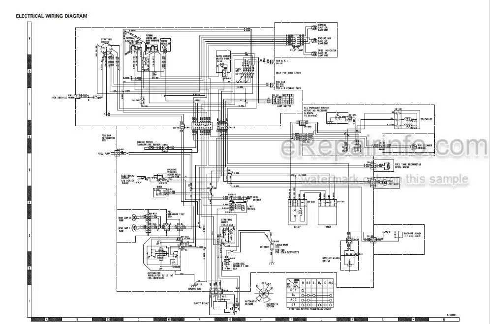 Photo 3 - Komatsu D21A-8 D21P-8 Shop Manual Bulldozer SEBM033605 SN 83001-