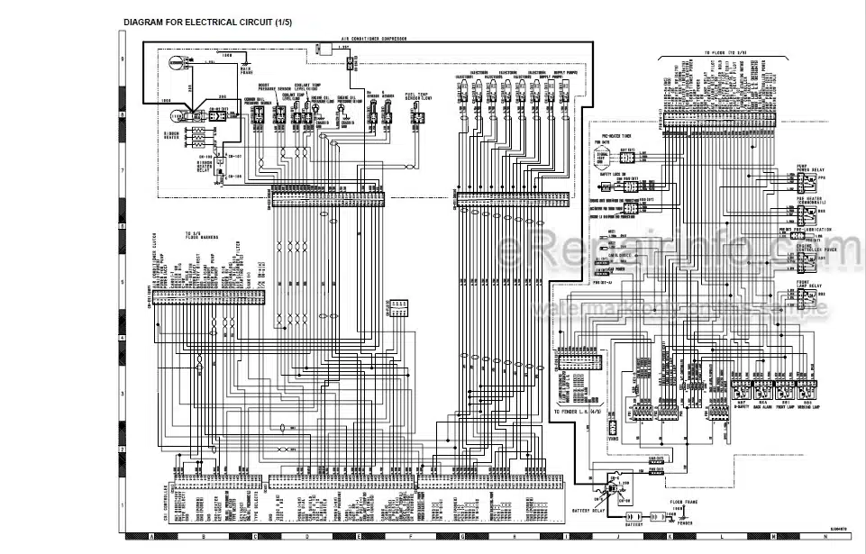 Photo 3 - Komatsu D275AX-5 Landfill Specification Shop Manual Bulldozer SEBM032700 SN 20001-