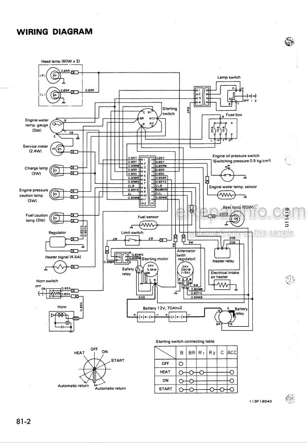 Photo 4 - Komatsu D31E-18 D31P-18 D31P-18A D31PL-18 D31PLL-18 D31S-18 D31Q-18 D37E-2 D37P-2 Shop Manual Bulldozer SEBM01141805 SN 40001- 1501-