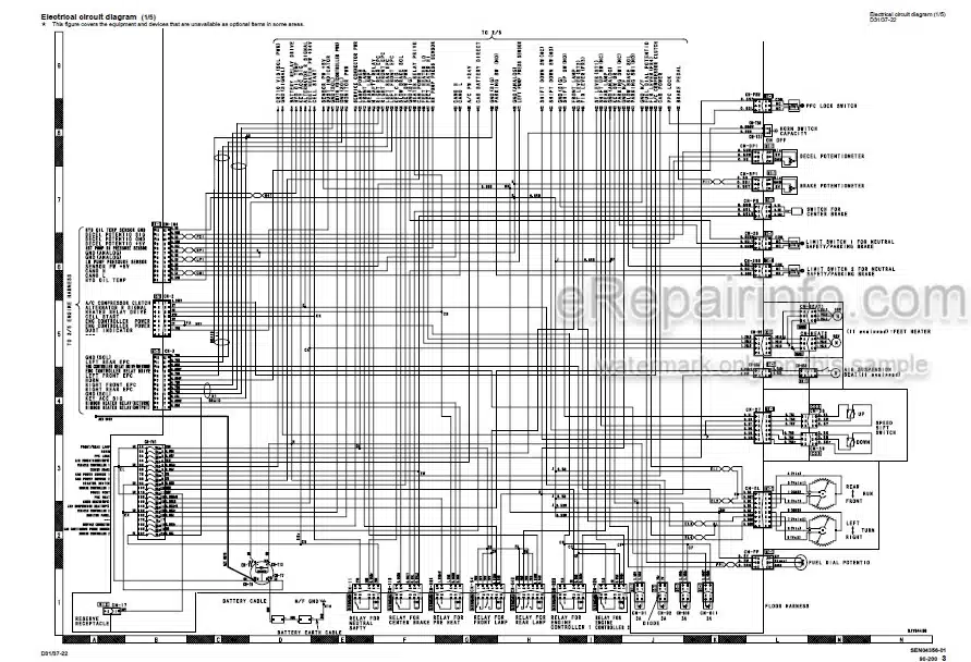 Photo 4 - Komatsu D31EX-22 D31PX-22 D37EX-22 D37PX-22 Shop Manual Bulldozer SN 60001-