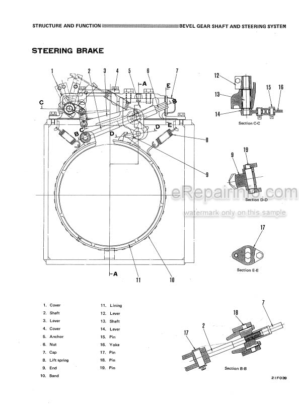 Photo 5 - Komatsu D31S-16 D31Q-16 Shop Manual Crawler Loader