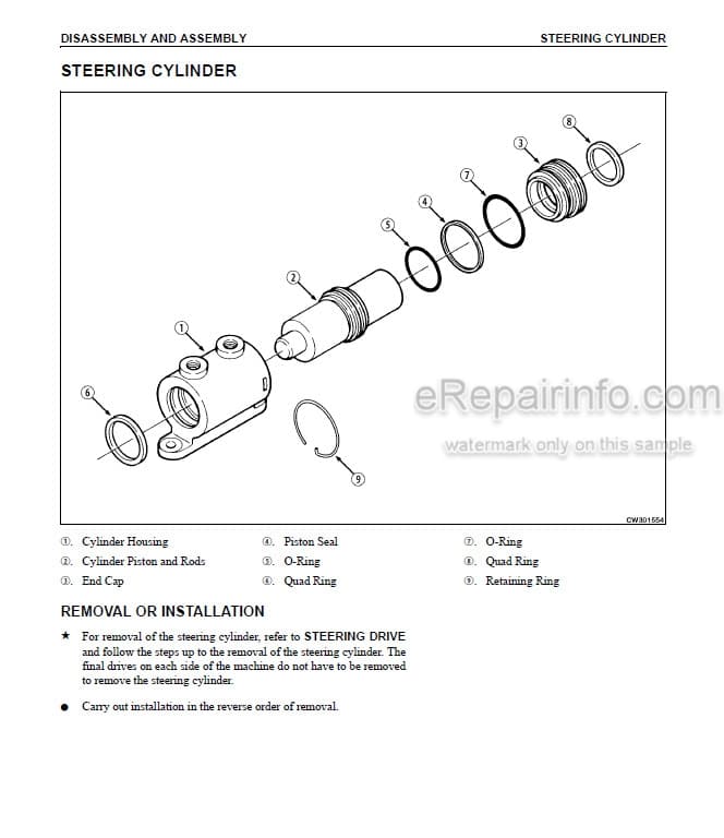 Photo 5 - Komatsu D32E-1A D32P-1A D38E-1A D38P-1A D39E-1A D39P-1A Shop Manual Crawler Tractor CEBD004302 SN P076093- P086239- P096338-