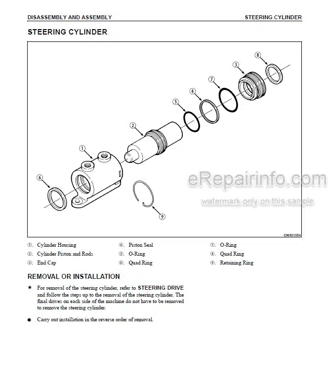 Photo 5 - Komatsu D32E-1A D32P-1A D38E-1A D38P-1A D39E-1A D39P-1A Shop Manual Crawler Tractor CEBD004302 SN P076093- P086239- P096338-