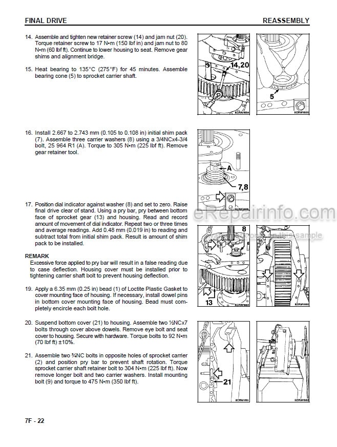 Photo 9 - Komatsu D32E-1 D32P-1 D38E-1 D38P-1 D39E-1 D39P-1 Shop Manual Crawler Tractor CEBD003100 SN P075718- P085799- P095872-