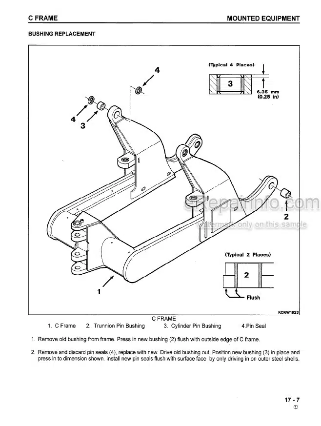Photo 5 - Komatsu D32E-1 D32P-1 D38E-1 D38P-1 D39E-1 D39P-1 Shop Manual Bulldozer CEBD000301 SN P075501- P085501- P095501-