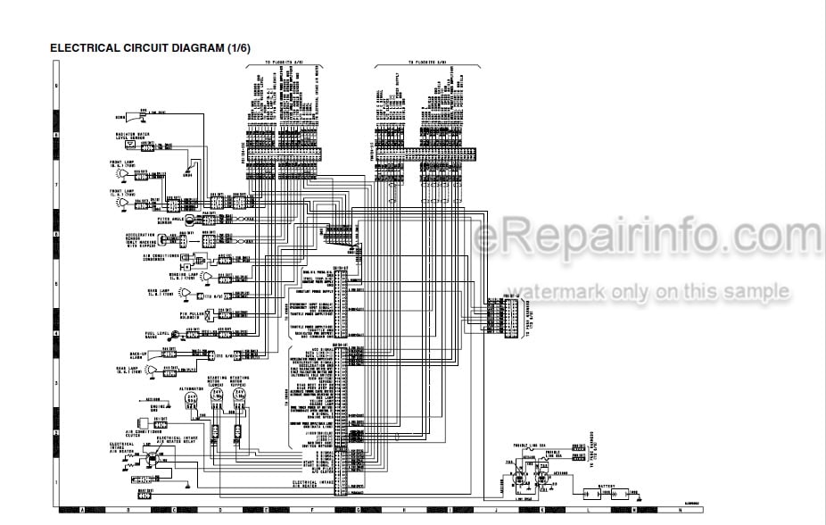 Photo 4 - Komatsu D375A-5 Radio Control Spec Shop Manual Bulldozer SEBM028901 SN 18001-