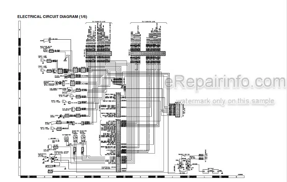 Photo 4 - Komatsu D375A-5 Radio Control Spec Shop Manual Bulldozer SEBM028901 SN 18001-