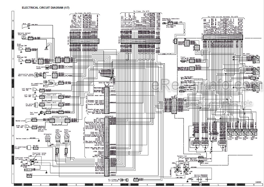 Photo 4 - Komatsu D375A-5 VHMS Spec Shop Manual Bulldozer SEBM036103 SN 18052-