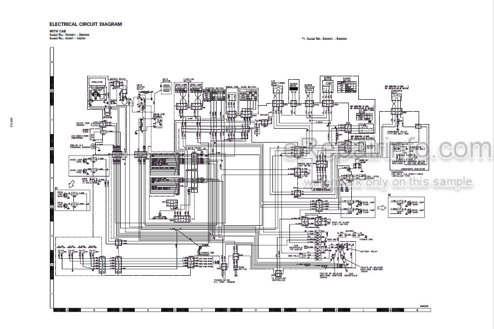 Photo 5 - Komatsu D41E-6 D41P-6 Shop Manual Bulldozer SEBM007009 SN B20001-B40000 50001-
