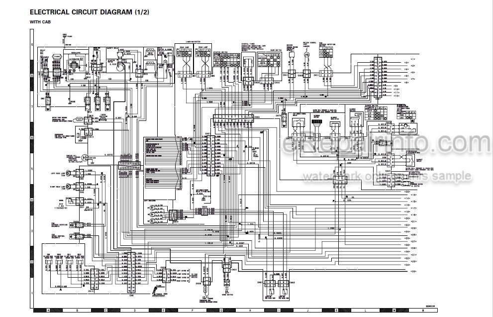 Photo 4 - Komatsu D41E-6 D41P-6 Shop Manual Bulldozer SEBD028803 SN B40001-
