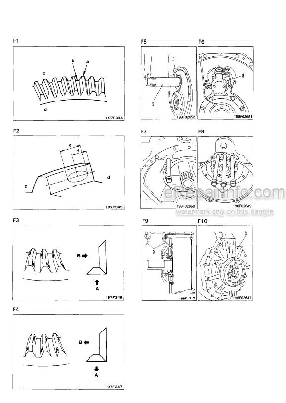 Photo 1 - Komatsu D475A-2 Shop Manual Bulldozer SEBD019M0207 SN 10201-